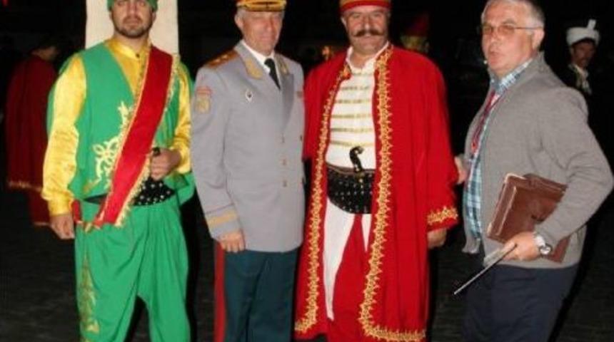 İznik Mehteran Rus Devlet Televizyonuna Canlı Bağlandı, Taziyelerini Iletti