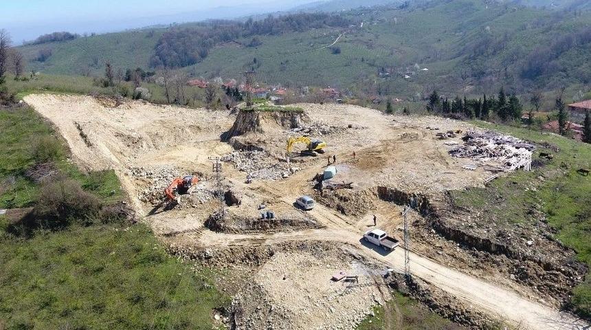 Ak&ccedil;akoca&rsquo;da Yeni İ&ccedil;me Suyu Arıtma Tesisi &Ccedil;alışmaları Devam Ediyor