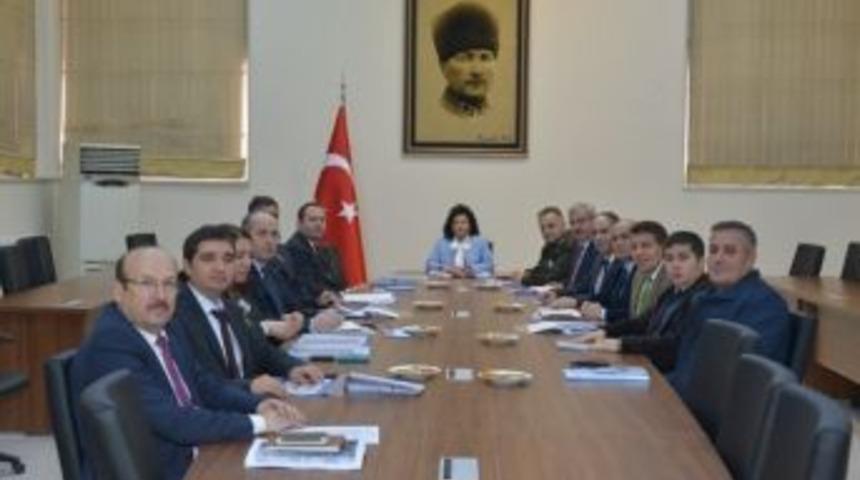 Kırklareli&rsquo;de &ldquo;karla M&uuml;cadele&rdquo; Toplantısı