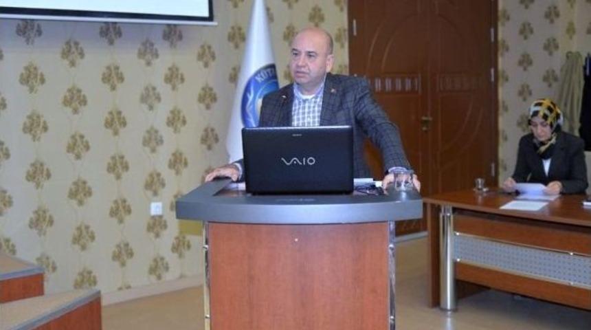 Başkan Mehmed Ali Saraoğlu, K&uuml;tahya Tabiat Turizmi &Ccedil;alıştayı&rsquo;nda İl&ccedil;eyi Tanıttı