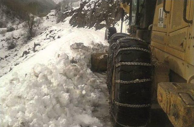 Büyükşehir’in Timleri Kent Merkezi Ve Kırsalda Karla Mücadele Ediyor