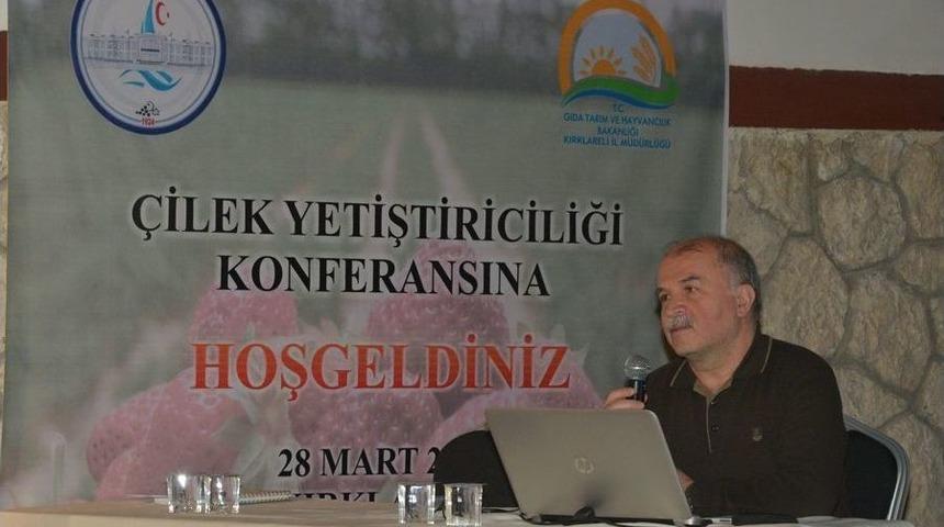 "&ccedil;ilek Yetiştiriciliği" Konferansı