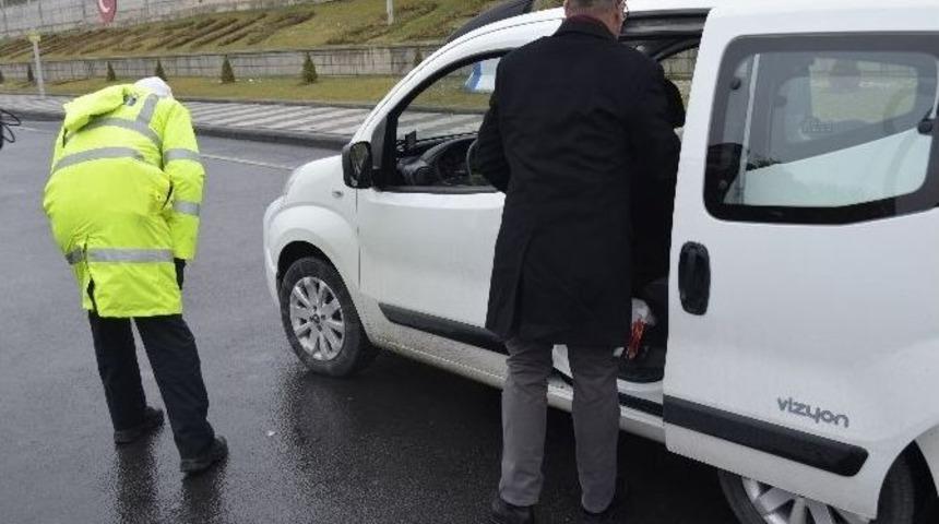 Malatya&rsquo;da Kış Lastiği Denetimleri Başladı