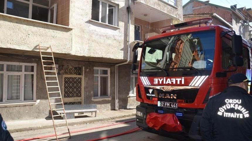 Fatsa&rsquo;da Korkutan Yangın