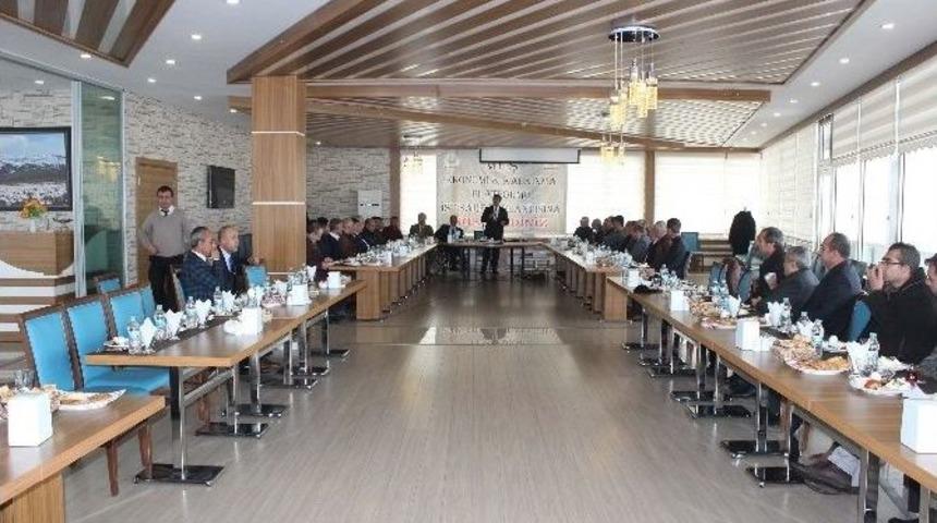 Muş&rsquo;ta &lsquo;ekonomi Ve Kalkınma Platformu&rsquo; Toplantısı