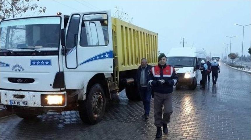 B&uuml;y&uuml;kşehir Belediyesi Ve Jandarmadan Kış Lastiği Denetimi