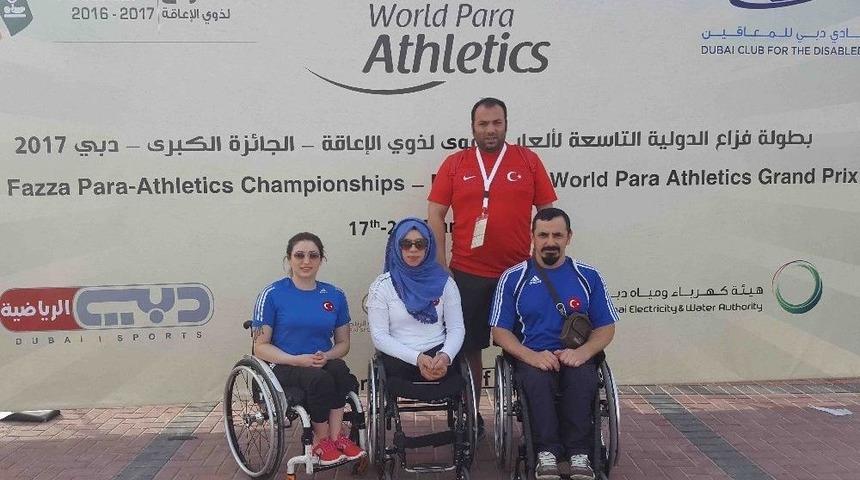 Bağcılarlı Atletler Dubai&rsquo;den Madalyalarla D&ouml;nd&uuml;