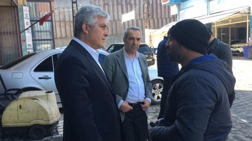 Cora Ve G&uuml;nnar Referandum &Ccedil;alışmaları Kapsamında Ortahisar İl&ccedil;esini Gezdi