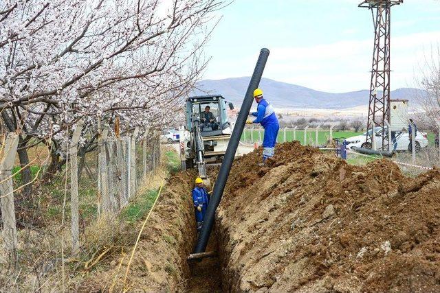 Bağtepe Mahallesinde Kanalizasyon Altyapı Çalışması