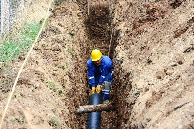 Bağtepe Mahallesinde Kanalizasyon Altyapı Çalışması