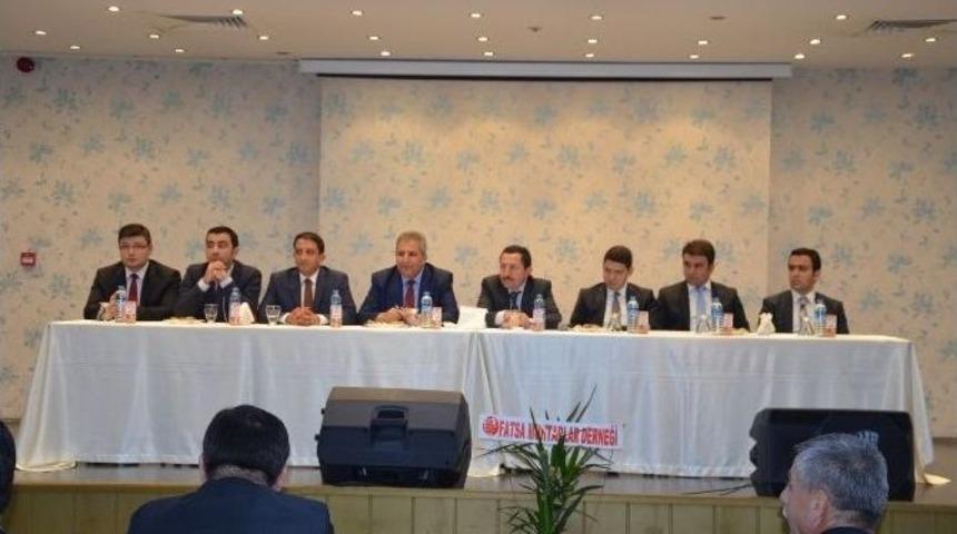 Vali Balkanlıoğlu Fatsa’da 7 İlçenin Muhtarlarının Sorunlarını Dinledi