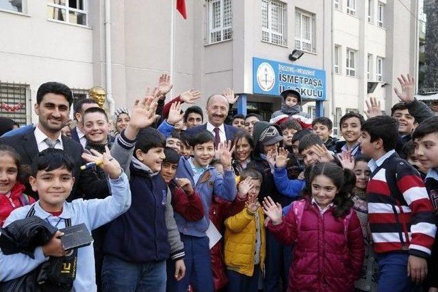 Başkan Altunay&rsquo;dan Okul Ziyaretleri 3