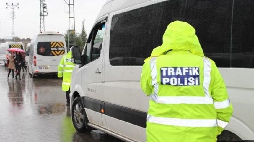 Adıyaman&rsquo;da, &Ouml;ğrenci Servisleri Denetlendi