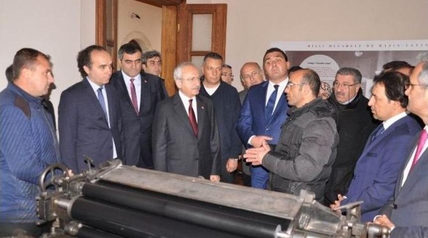 Chp Genel Başkanı Kılı&ccedil;daroğlu, Kongre M&uuml;zesi&rsquo;ni Gezdi