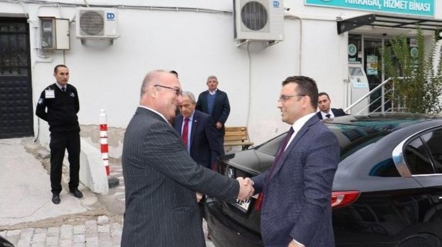 Kırkağa&ccedil;&rsquo;taki &Ccedil;alışmalar Yerinde İncelendi