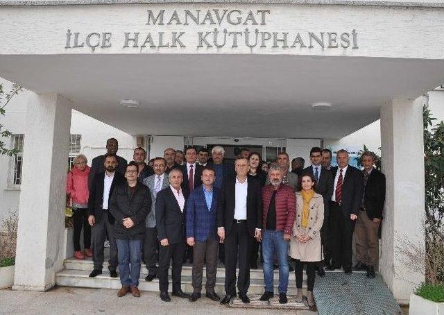 Manavgat’ta Dünya Dilleri Kütüphanesi Açıldı
