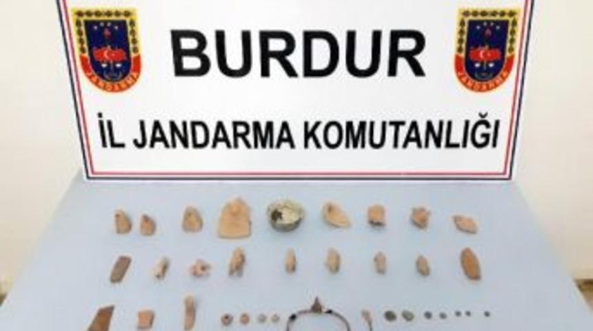 &nbsp;Bucak'ta Tarihi Eser Operasyonu