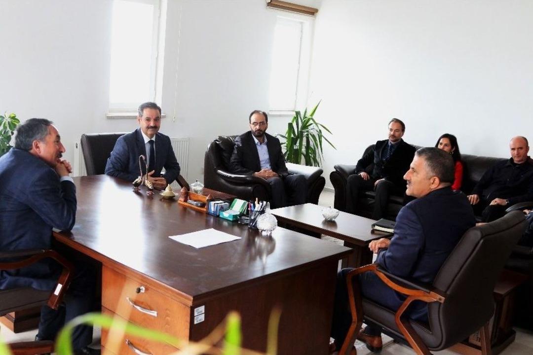 Ağrı İbrahim &Ccedil;e&ccedil;en &Uuml;niversitesi Rekt&ouml;r&uuml; Eleşkirt&rsquo;e Ziyarette Bulundu