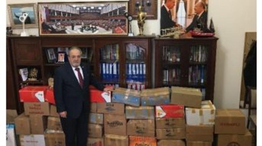 Milletvekili Uslu&rsquo;dan Hitit &Uuml;niversitesi&rsquo;ne Kitap Bağışı