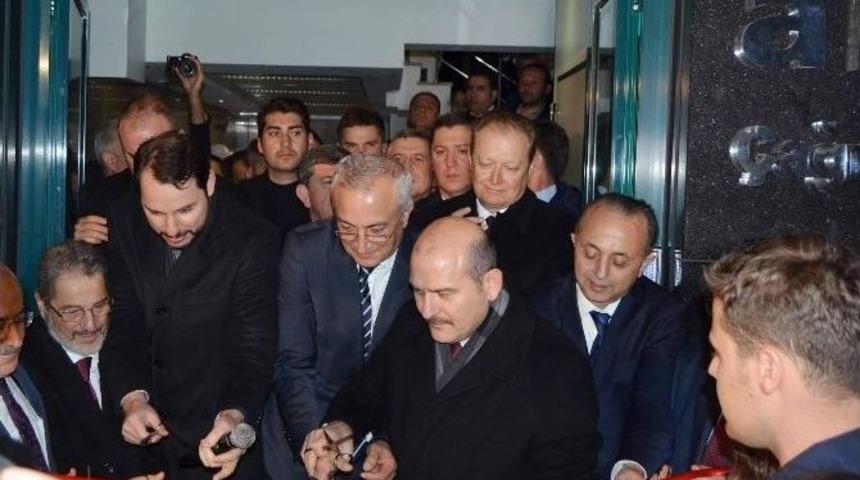 Bakanlar Soylu Ve Albayrak Trabzon&rsquo;da &Ccedil;ağrı Merkezi A&ccedil;ılışını Yaptı