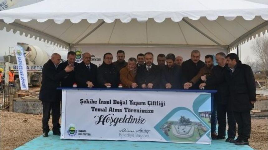 &lsquo;şekibe İnsel Doğal Yaşam &Ccedil;iftliği&rsquo;nin Temel Atma T&ouml;reni