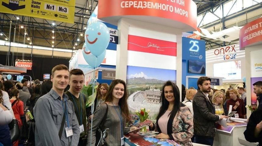 Ukrayna Turizm Fuarı&rsquo;nın Yıldızı Antalya