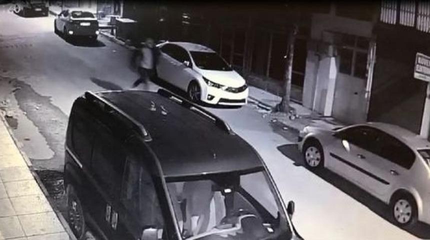 Adıyaman'da, Işyerinin Kurşunlanması Kamerada