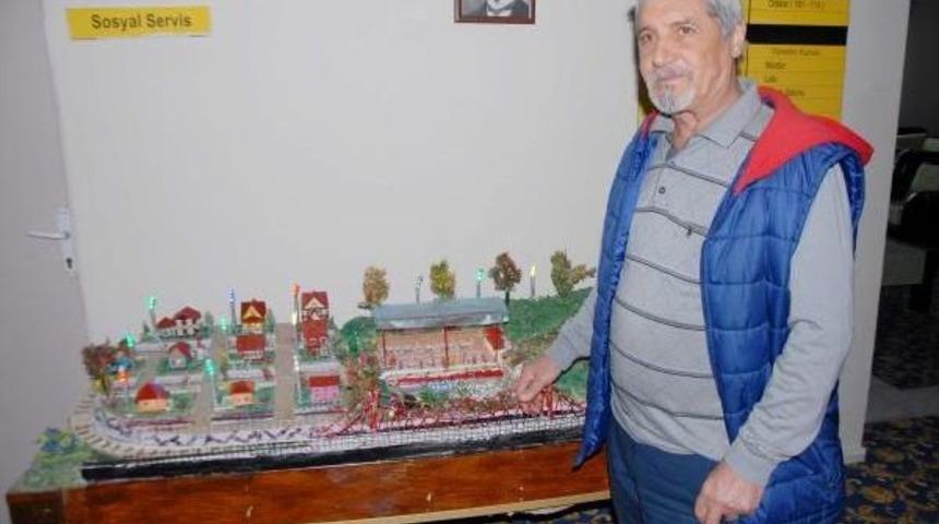 Atık Malzemelerden Ilgin&ccedil; Eserler Yapıyor