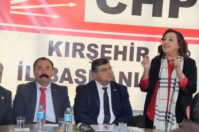 Chp Genel Sekreteri Kamil Oktay Sındır Kırşehir’i Ziyaret Etti