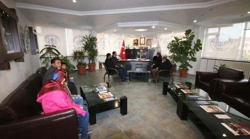 Suriyeli &Ouml;ğrenciler Beyşehir Belediyesi&rsquo;ni Ziyaret Etti