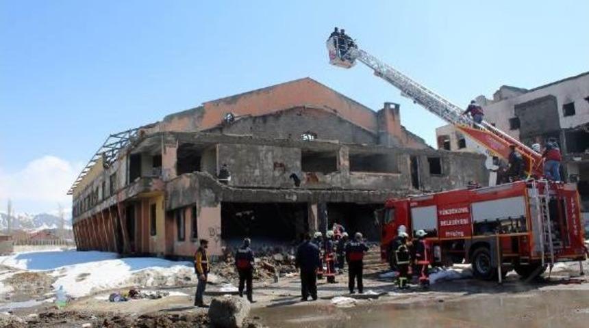 Y&uuml;ksekova'da Kaza Ve Yangın Tatbikatı