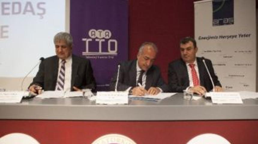 Atat&uuml;rk &Uuml;niversitesi Ve Aras Elektrik Dağıtım A.ş. Arasında İşbirliği Protokol&uuml; İmzalandı