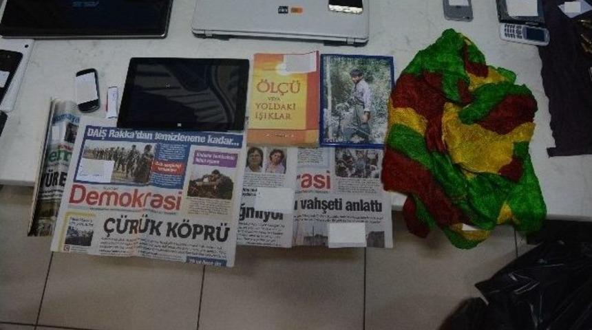 İha&rsquo;lı Pkk/kck Operasyonda Yakalanan 9 Kişi Tutuklandı