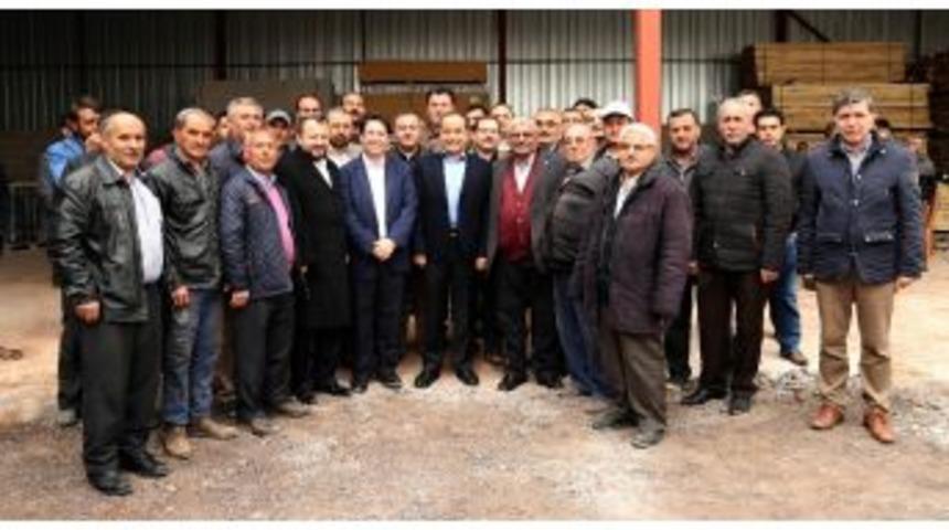 Başkan Ve Milletvekilleri Sanayi Esnafı İle Kahvaltıda Buluştu