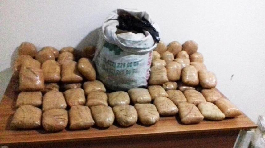 Y&uuml;ksekova&rsquo;da 50 Kilo Esrar Gele Ge&ccedil;irildi