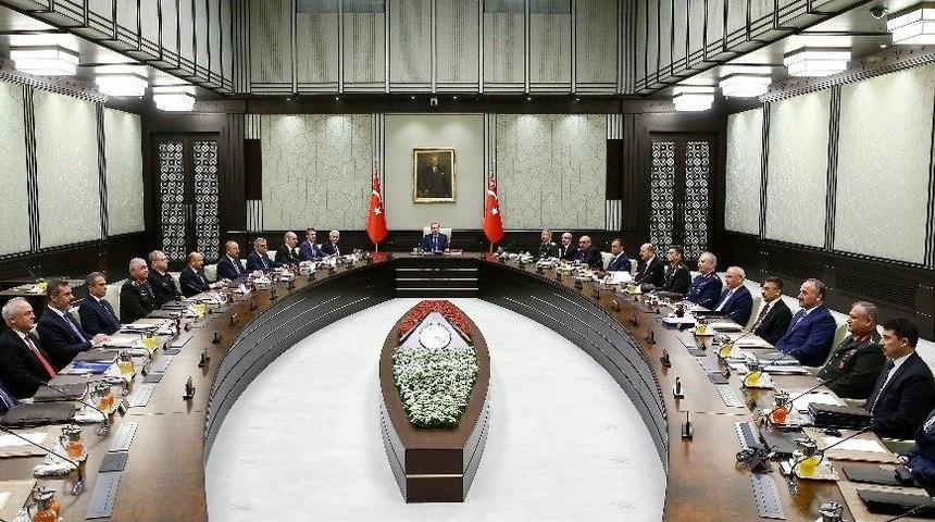 Mgk Toplantısı Beştepe&rsquo;de Başladı