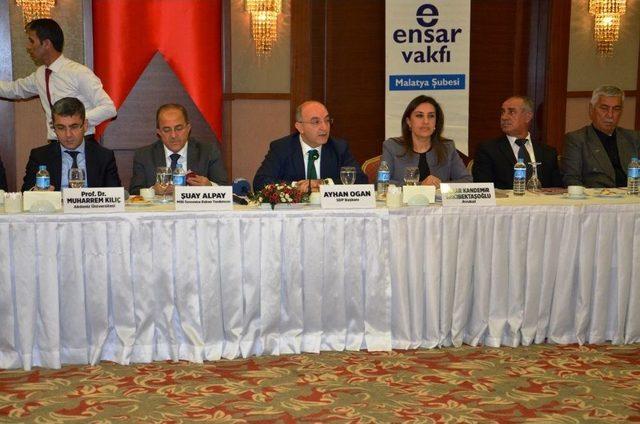 Ensar Vakfı’ndan ‘anayasa Sistem Değişikliği Bilgilendirme Paneli’