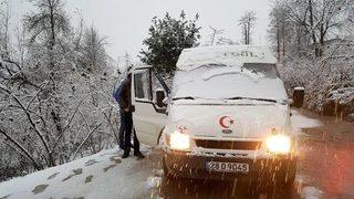 Giresun’da 66 Köy Yolu Kar Nedeniyle Ulaşıma Kapandı