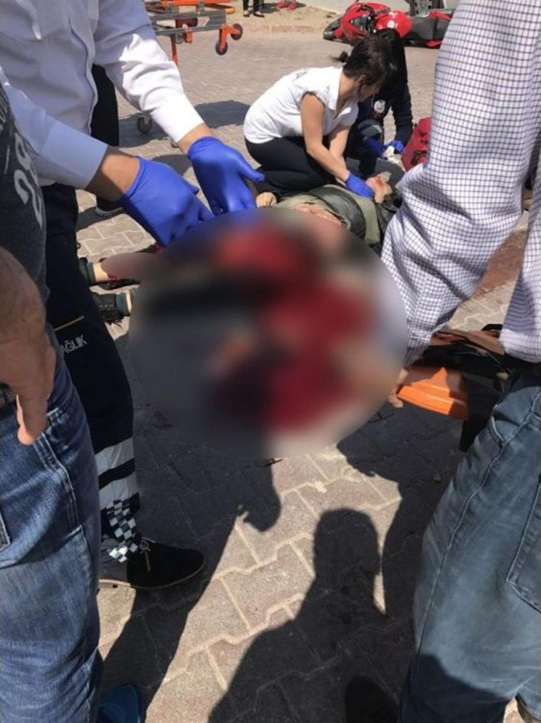 Kaza İ&ccedil;inde Akıl Almaz Kaza