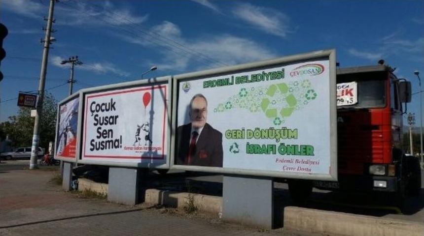 Mersin&rsquo;de Geri D&ouml;n&uuml;ş&uuml;me Destek Kampanyası