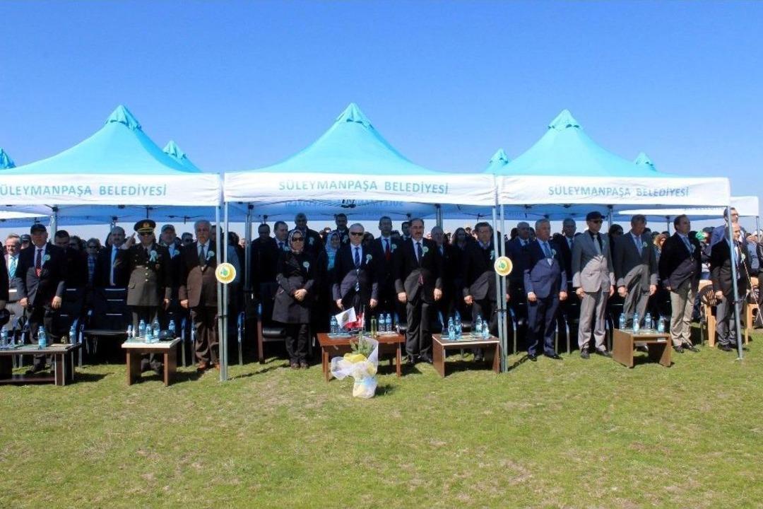 Tekirdağ&rsquo;da Bin 500 Fidan Toprakla Buluştu