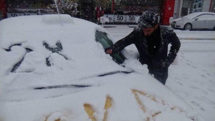 Erzincan’a Mevsimin İlk Karı Düştü G2