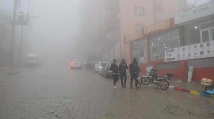 Şırnak'ta Sis Olumsuz Etkiledi