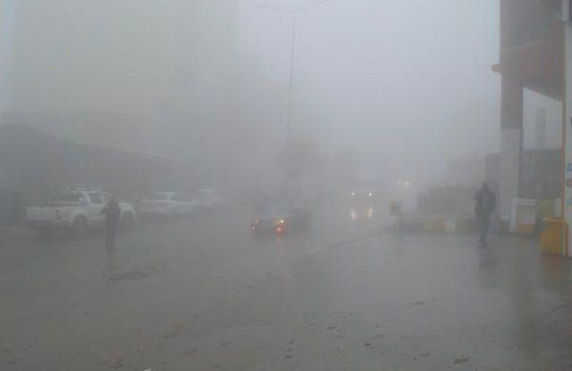 Şırnak ta Sis Olumsuz Etkiledi 1
