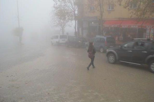 Şırnak ta Sis Olumsuz Etkiledi 2