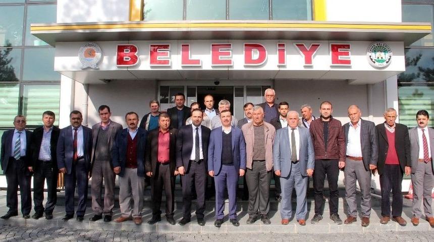 Kavak&rsquo;ta Muhtarlarla Toplantılar Devam Ediyor