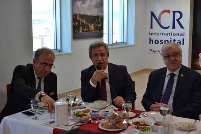 Milletvekili Uzer Ve Başkan Fadıloğlu Ncr Hospital’de