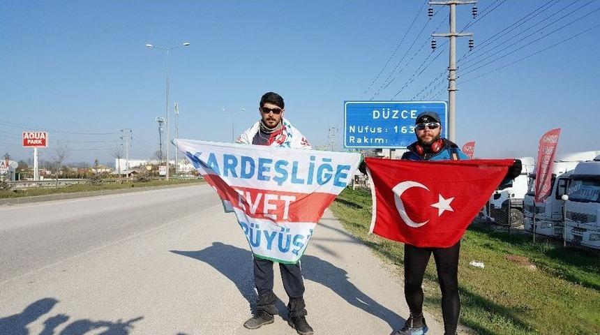 &ldquo;kardeşliğe Evet&rdquo; İ&ccedil;in 37 G&uuml;nd&uuml;r Yollardalar