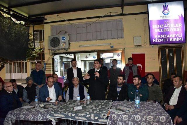 Başkan Çelik’ten Hamzabeyli’ye ’evet’ Ziyareti 2