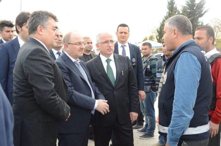 İçişleri Bakan Yardımcısı Sebahattin Öztürk Emniyet Müdüründen Bilgi Aldı G2